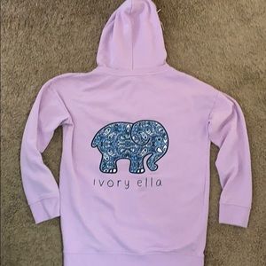 Pink Ivory Ella Hoodie